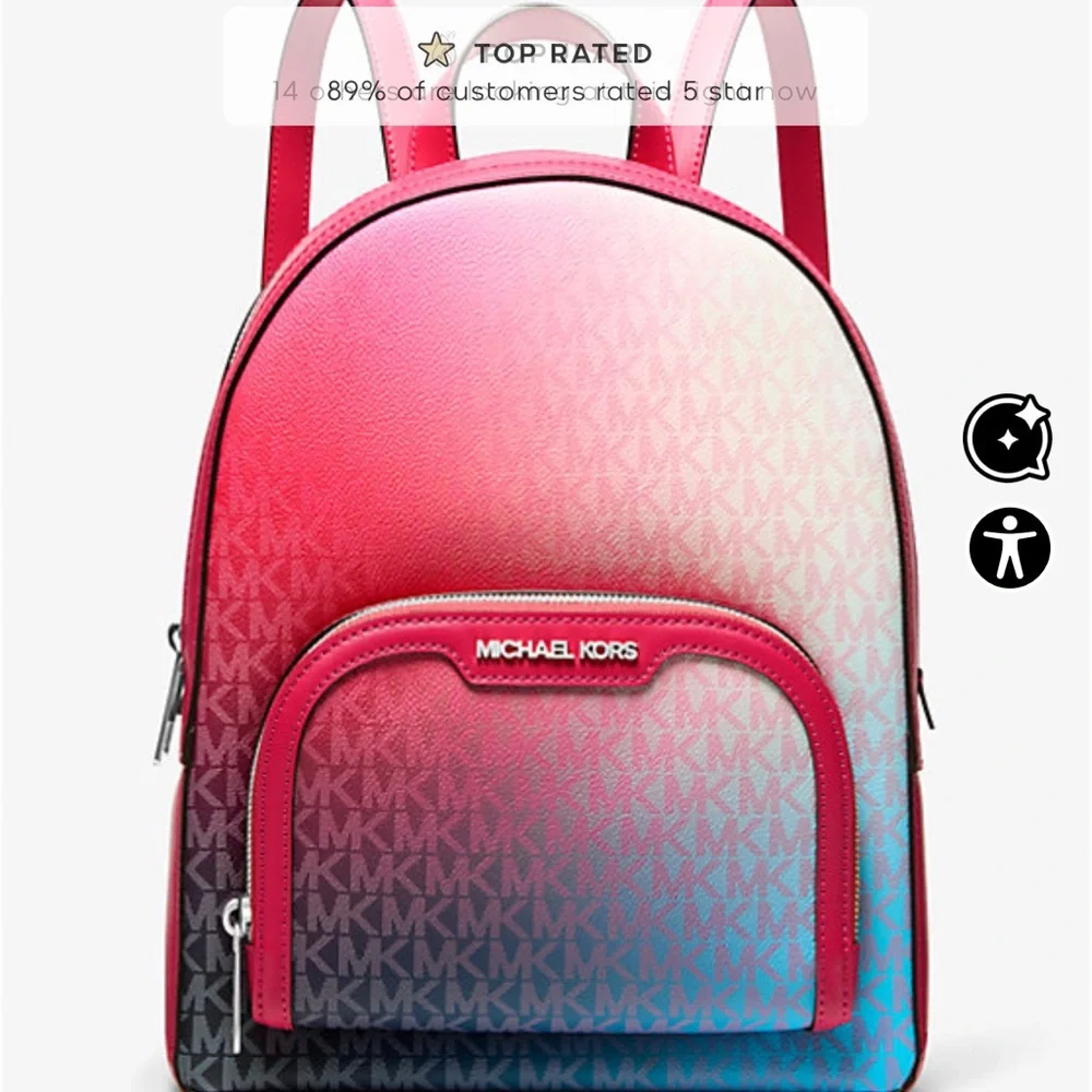 Jaycee medium ombré logo backpack - Picture 2 of 9